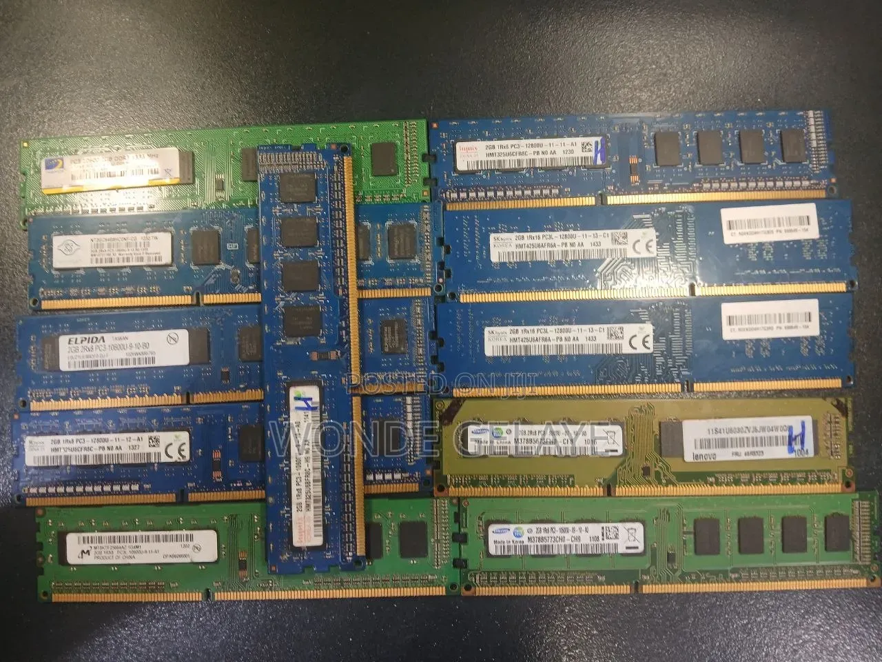 Desktop Ram Pc3 Pc3l 2gb