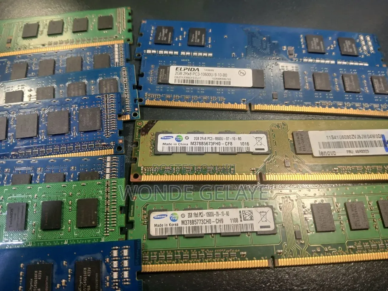 Desktop Ram Pc3 Pc3l 2gb