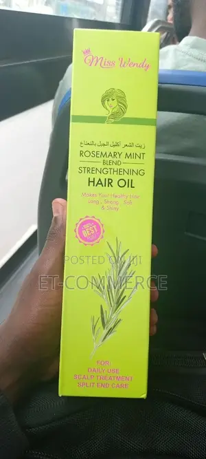 Miss Wendy Rosemary Mint Blend Strengthening Hair Oi