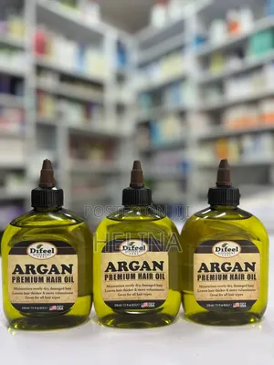 Diffel Argan Premium Hair Oil 210ml for All Hair Typeoriginal From Usa