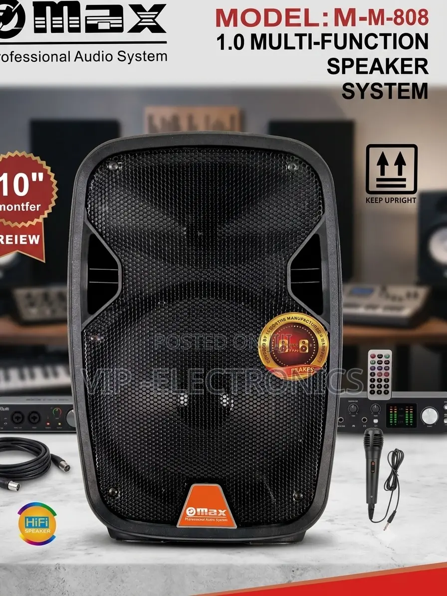 Max Inch Speaker System Multi-Function Speaker System