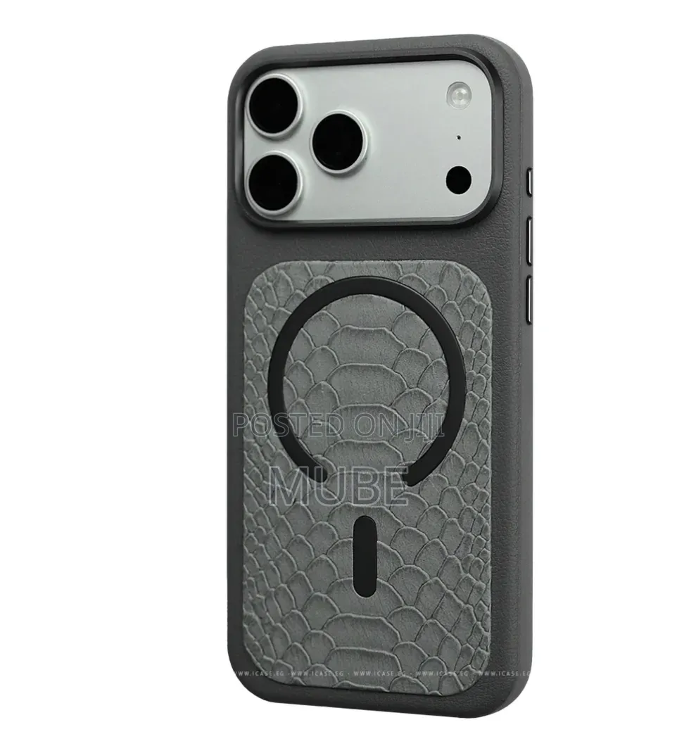 iPhone 17 Pro Max Crocodile Leather Magsafe Case