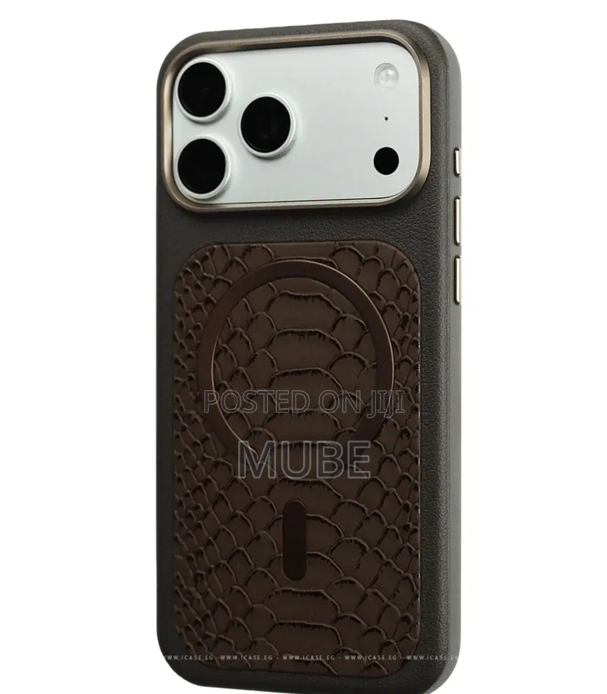 iPhone 17 Pro Max Crocodile Leather Magsafe Case