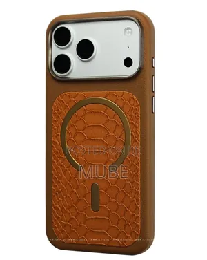 iPhone 17 Pro Max Crocodile Leather Magsafe Case