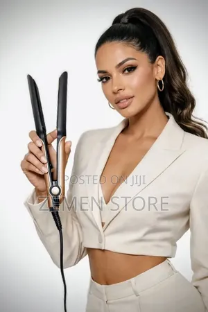 Hometime Professional Hair Straightener - Ceramic Flat Iron
