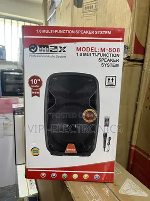10-Inch Multi-Function Speaker System Enjoy Powerful and Clear Sound