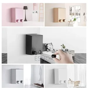 Quick-Mount Retractable Drying Line – Screws Glue Provided