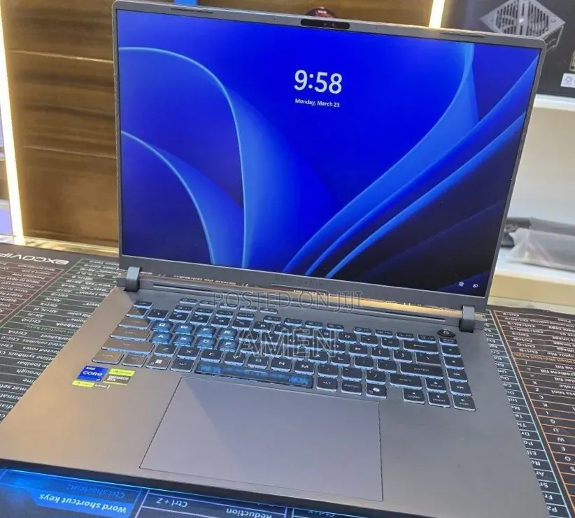 New Laptop Asus ROG Strix G17 40GB Intel Core i9 SSD 1T