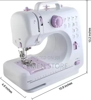 Desktop Electric Sewing Machine - 12 Built-in Stitches Multi-fabric