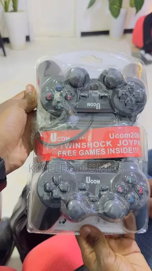 Ucom Twinshock Pc Usb Game Controllers (Dual Pack)