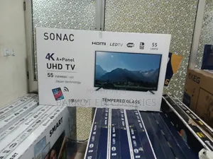 Sonac Smart Led Tv 55 Inch Andraid Doubel Gelass 2026 Quality Brand