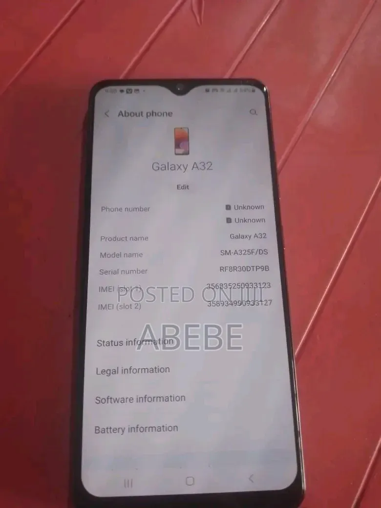 Samsung Galaxy A32 128 GB Silver