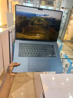 New Laptop Apple MacBook Air 2024 M3 8GB Apple M3 SSD 256GB