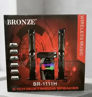 Bronze 3.1 Channel Multimedia Speaker System
