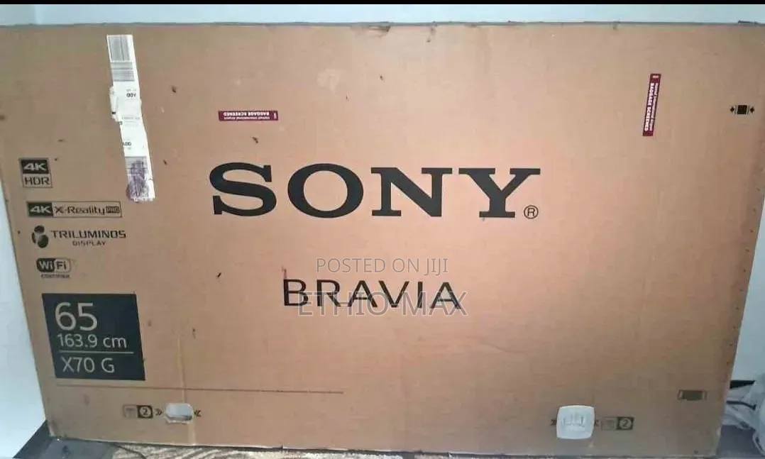 Sony 65" Smart Tv – Premium Entertainment Experience