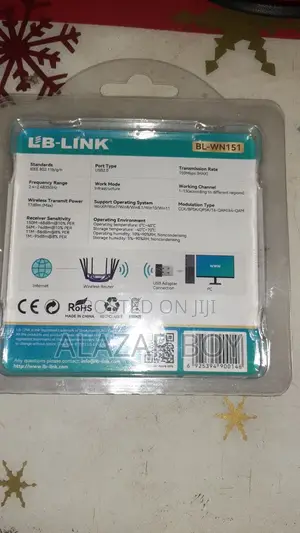 Lb-Link 150mbps Nano Wireless N Usb Adapter (Bl-Wn151) - Brand New