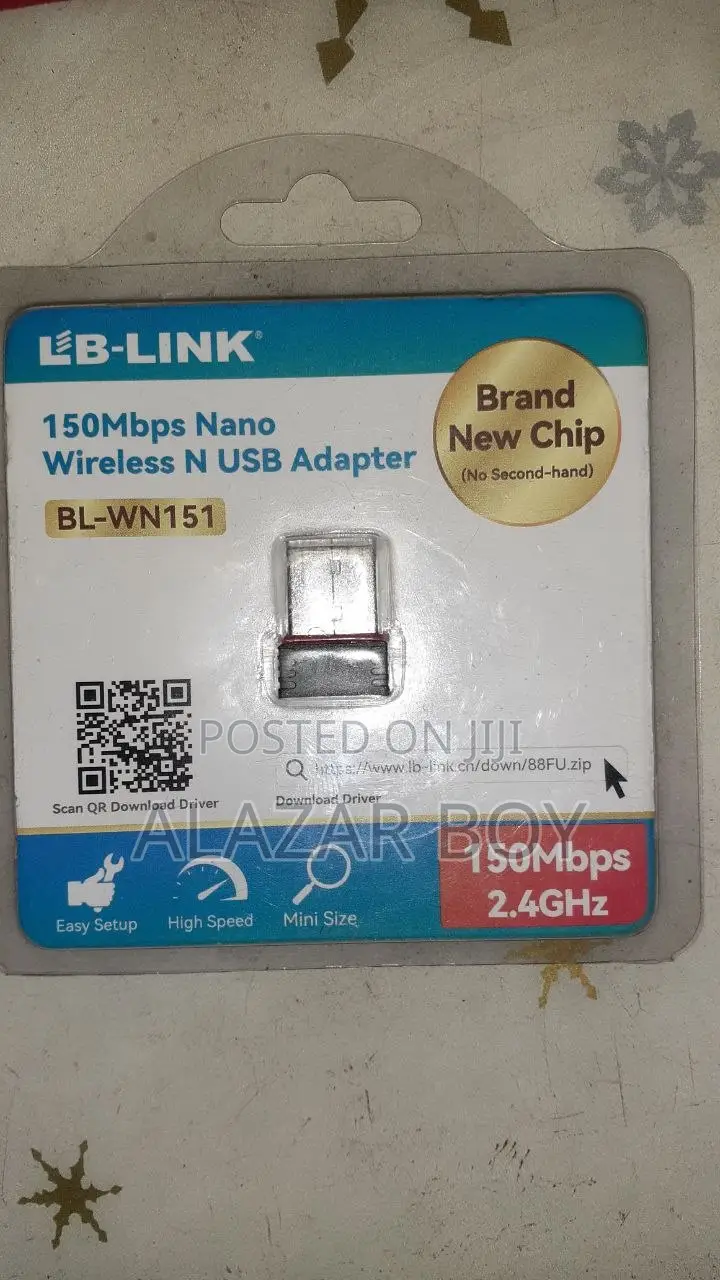 Lb-Link 150mbps Nano Wireless N Usb Adapter (Bl-Wn151) - Brand New