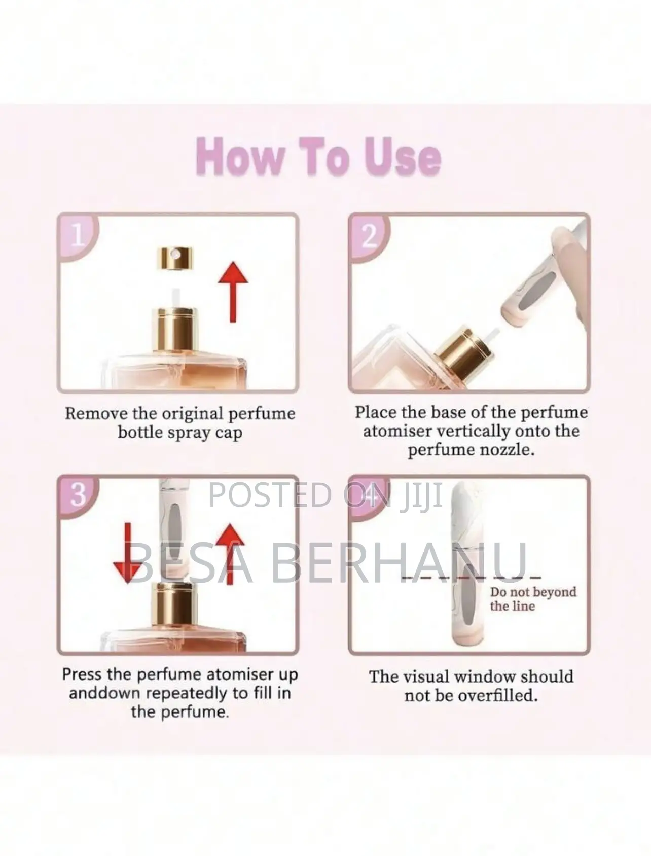 Portable Perfume Bottle