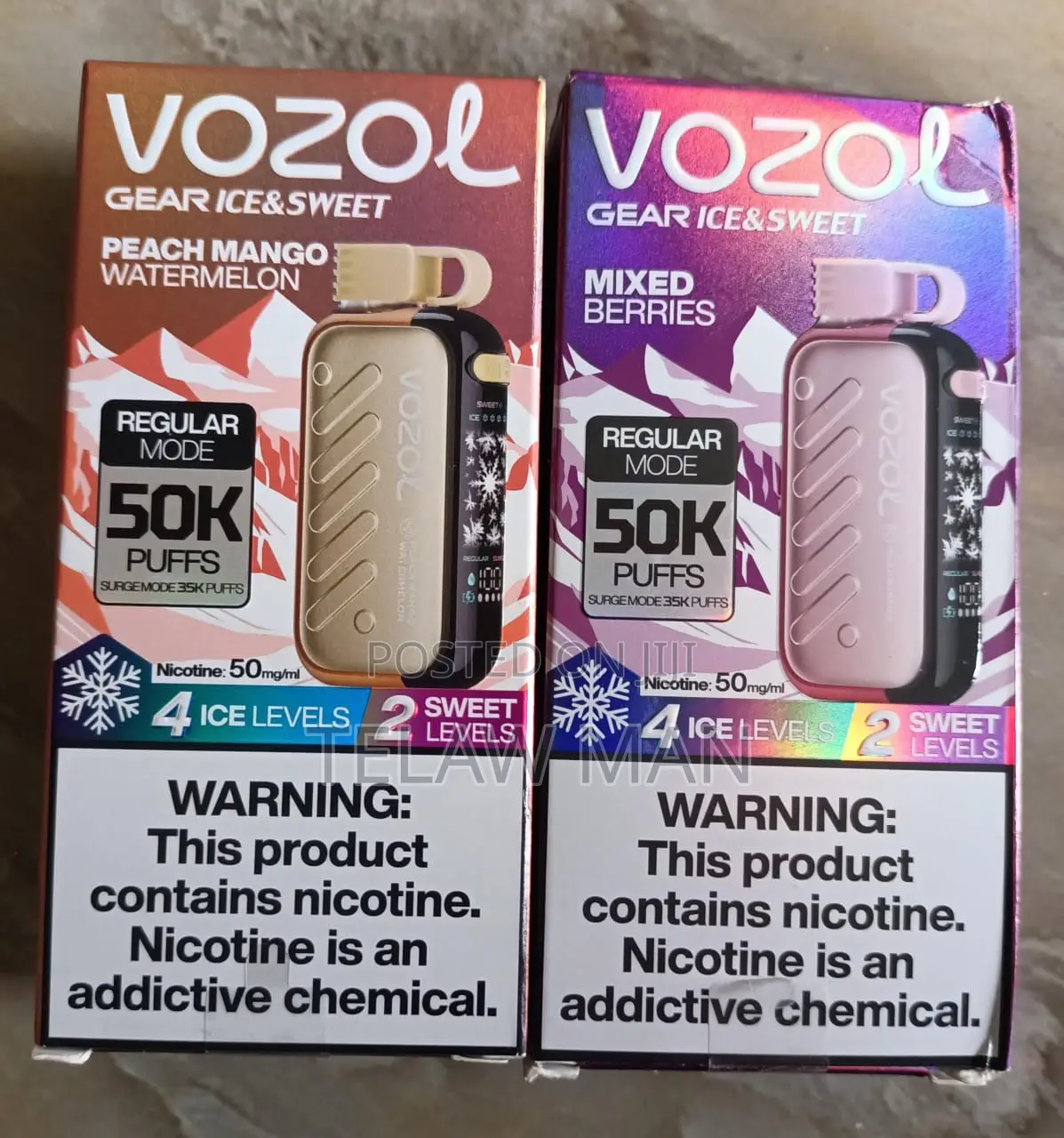 Electric Cigarette 50,000 Puffes