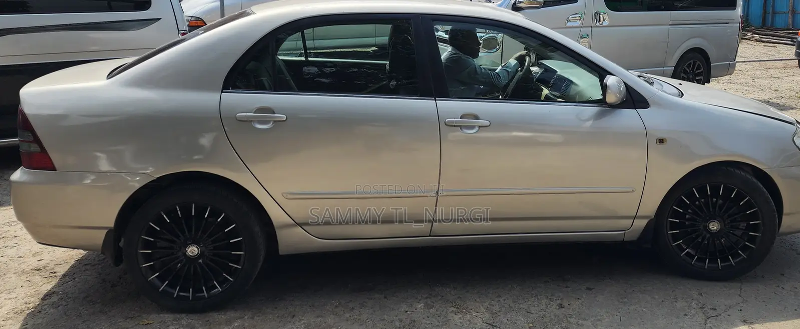 Toyota Corolla Sedan 2003 Gold