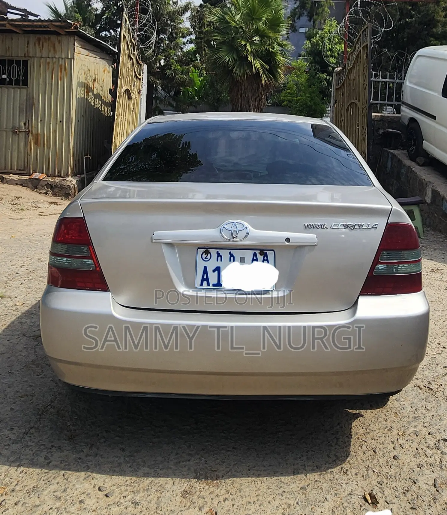 Toyota Corolla Sedan 2003 Gold