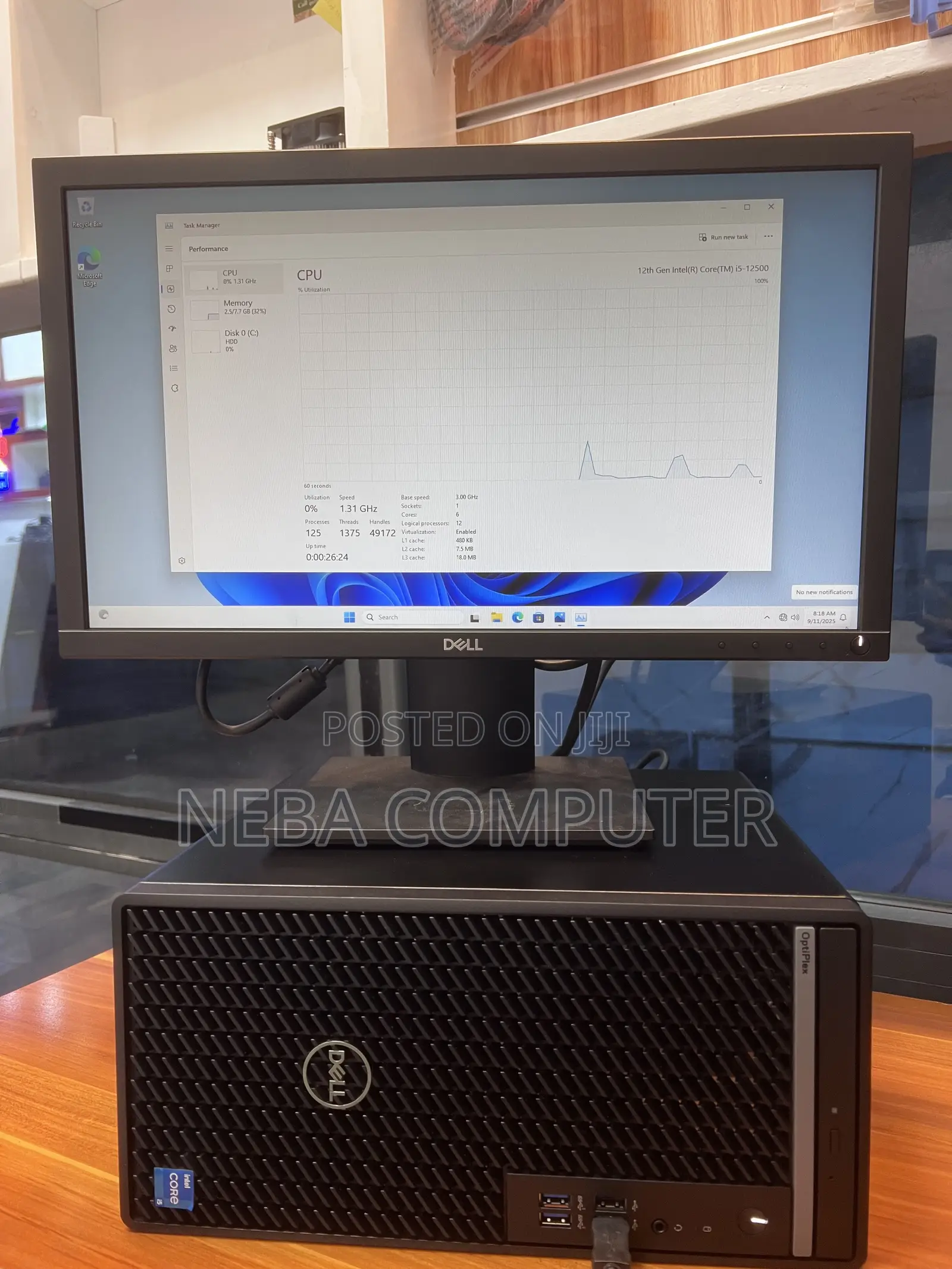 Desktop Computer Dell OptiPlex 7010 8GB Intel Core i5 HDD 1T