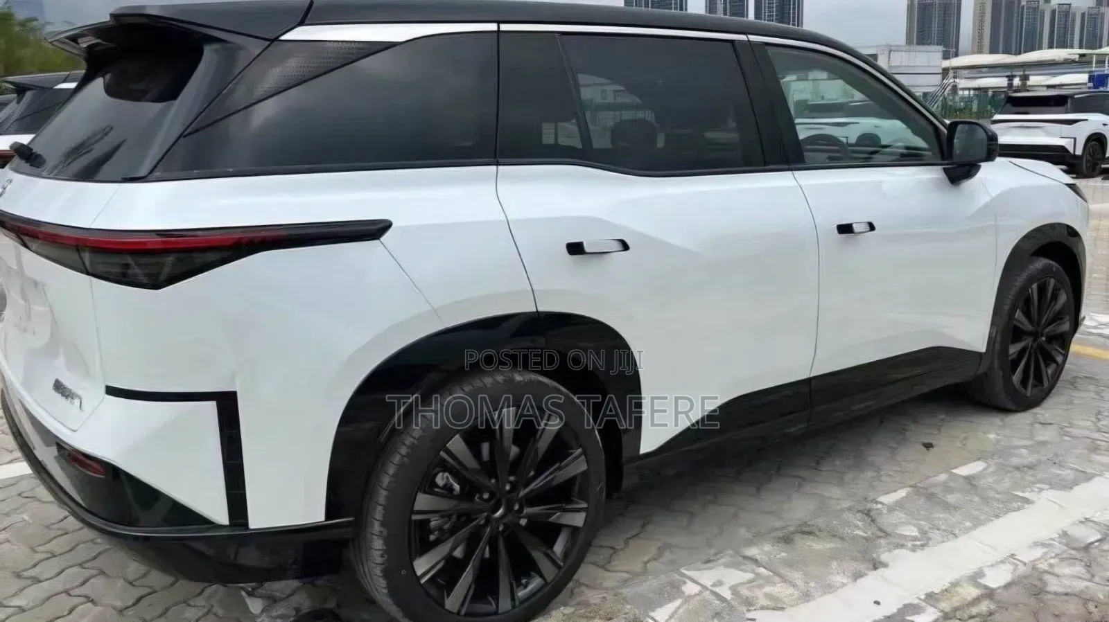 New Toyota bZ3 2025 White