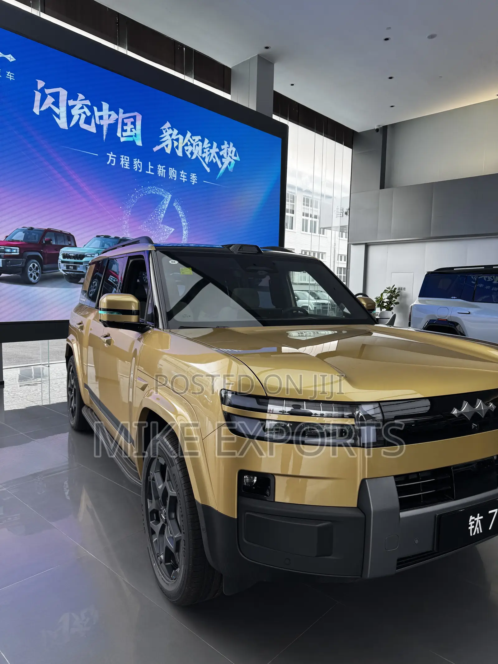 New BYD Leopard 7 2025 Gold