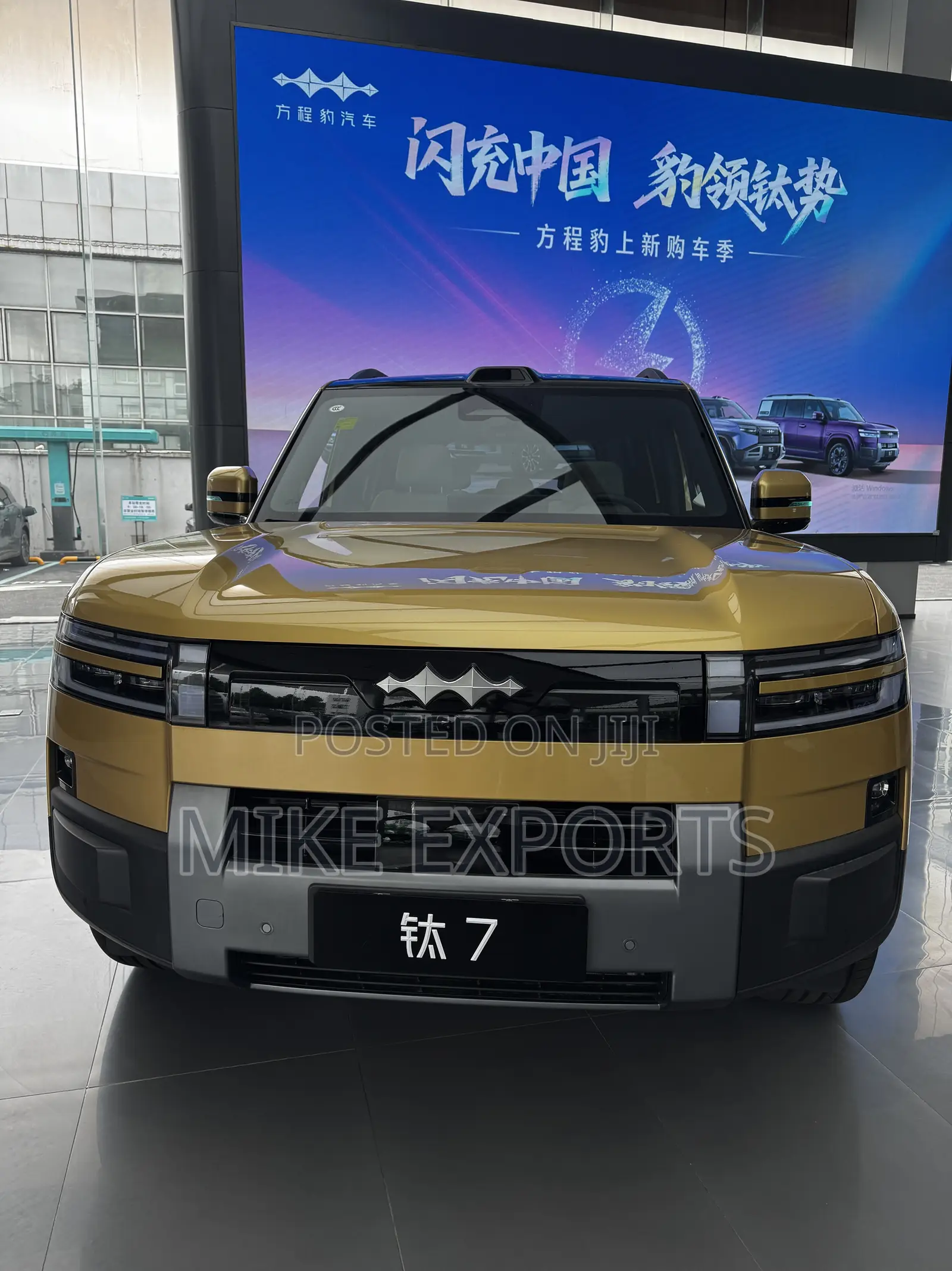 New BYD Leopard 7 2025 Gold