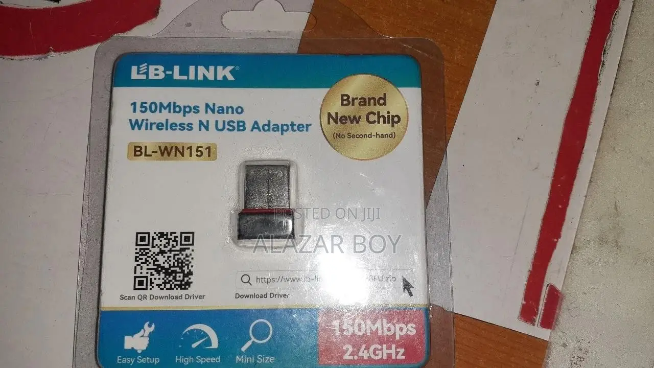 Lb-Link 150mbps Nano Wireless N Usb Adapter (Bl-Wn151) - Brand New