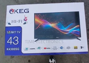 ☆Keg 43" New 2026☆ Smart Tv New 2025