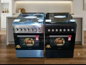 Lux Oven 60x60cm Freestanding Cooker With 4 Solid Hotplates