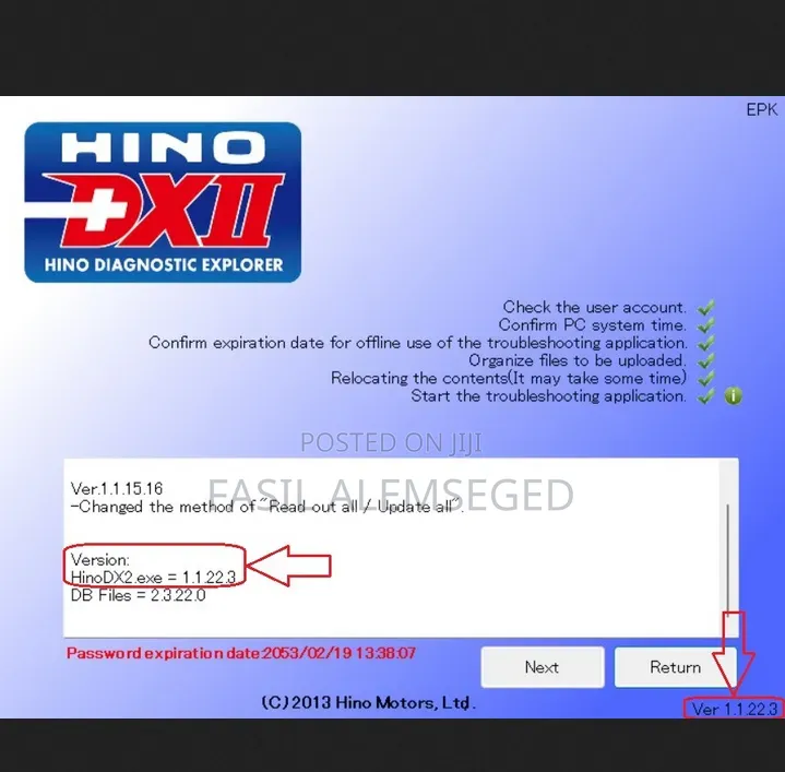 [2026-6] Hino Dx3 (V] Hino Dx2 (V1.1.22.3)