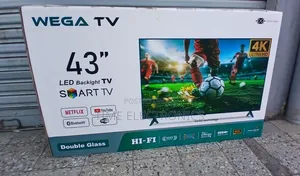 Wega 43" New 2026 Smart Tv New 2025