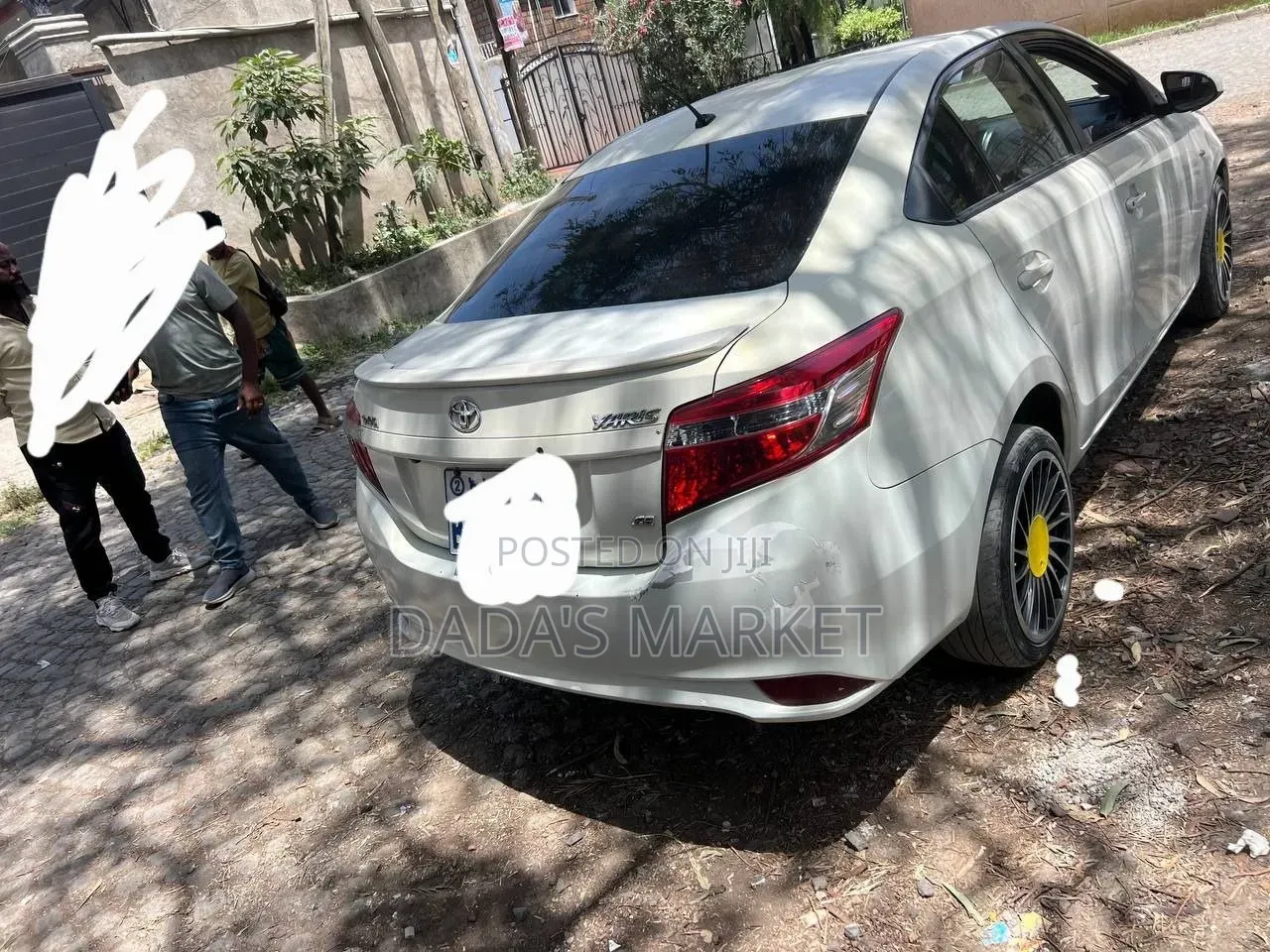 Toyota Yaris 2014 White