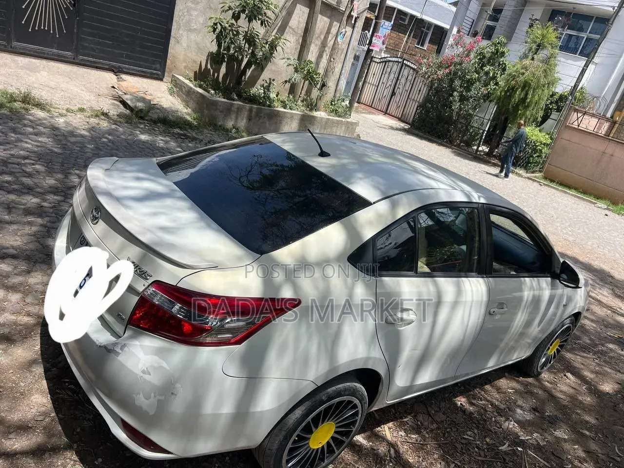 Toyota Yaris 2014 White