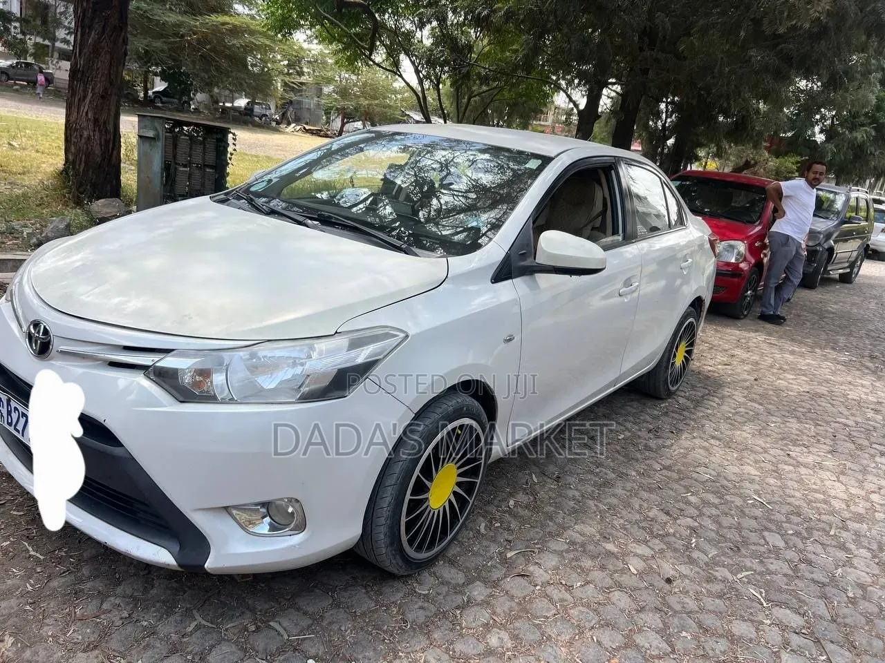 Toyota Yaris 2014 White