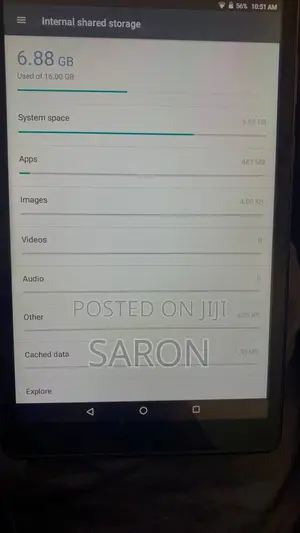 Lenovo Tab E8 16 GB Black