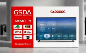 Gsda 55 Inch Tv Ultra Hd Smart Tv – Android 14.0 Tempered Glass