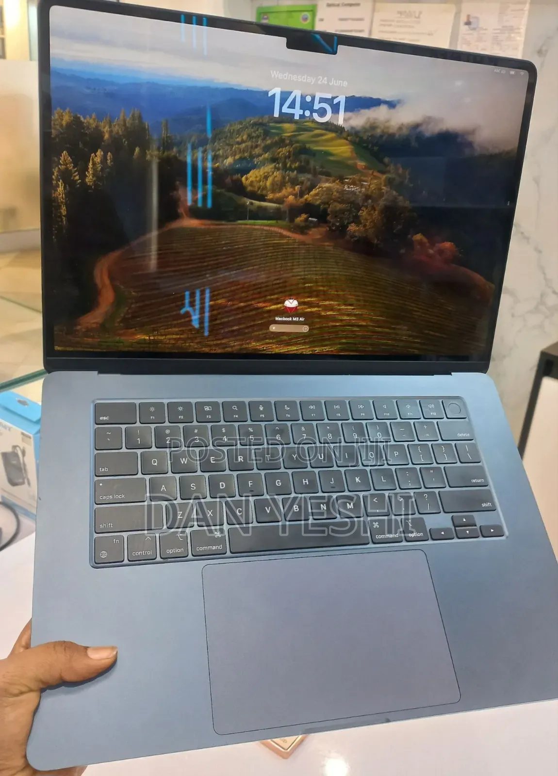New Laptop Apple MacBook Air 8GB Apple M3 SSD 256GB