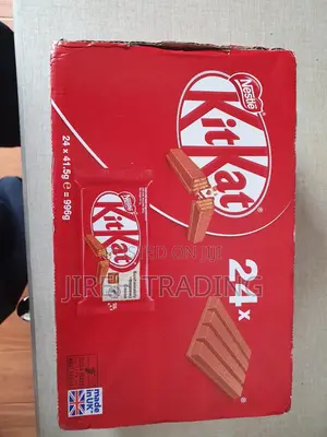 Kitkat Chocolate Wafer Bars – Box of 24