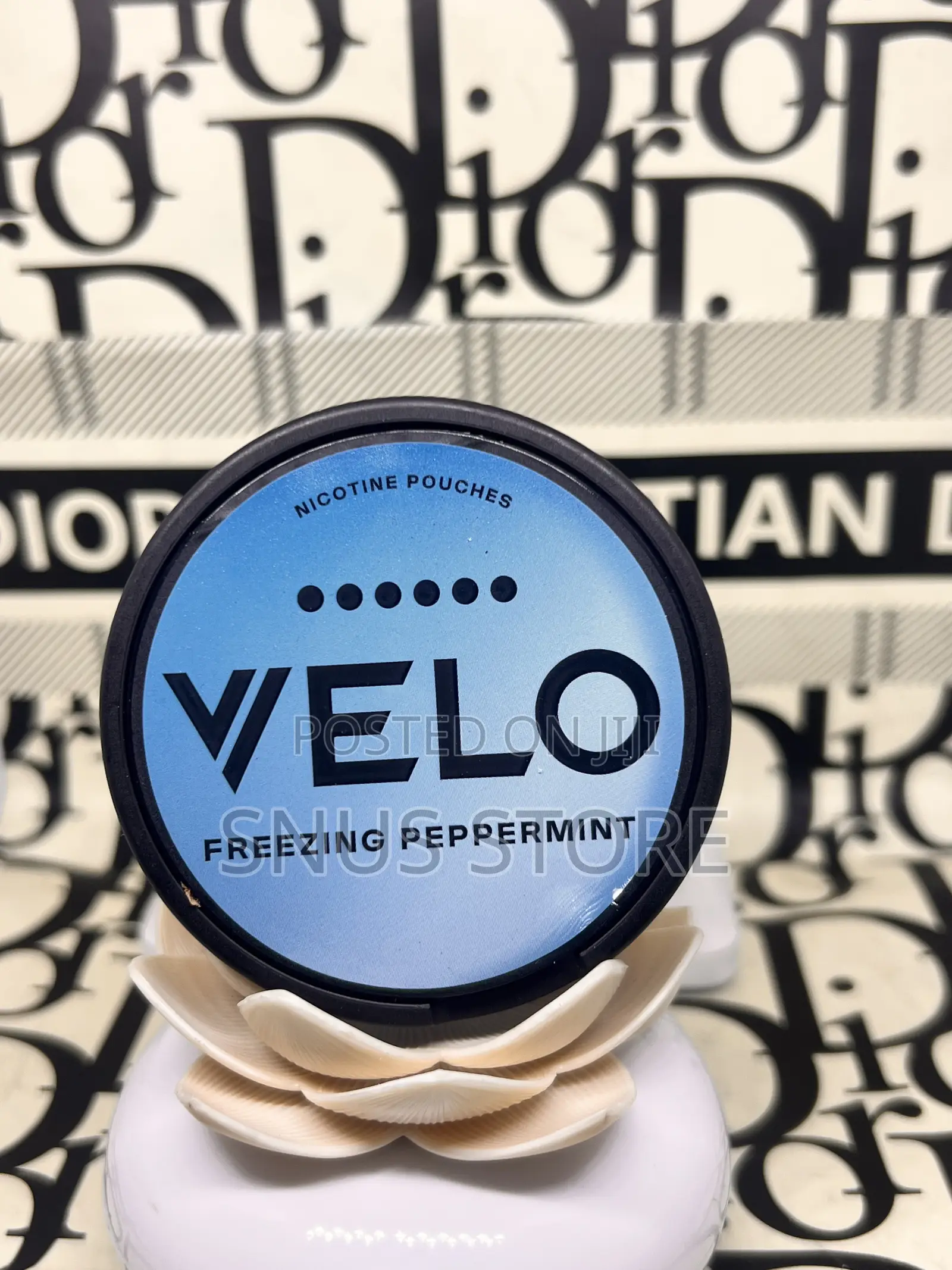 Vėlo Snuss Nicotine Pouches Freezing P.Mint 6 Dot