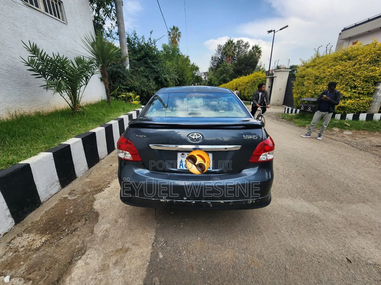 Toyota Belta 2010 Matt Black