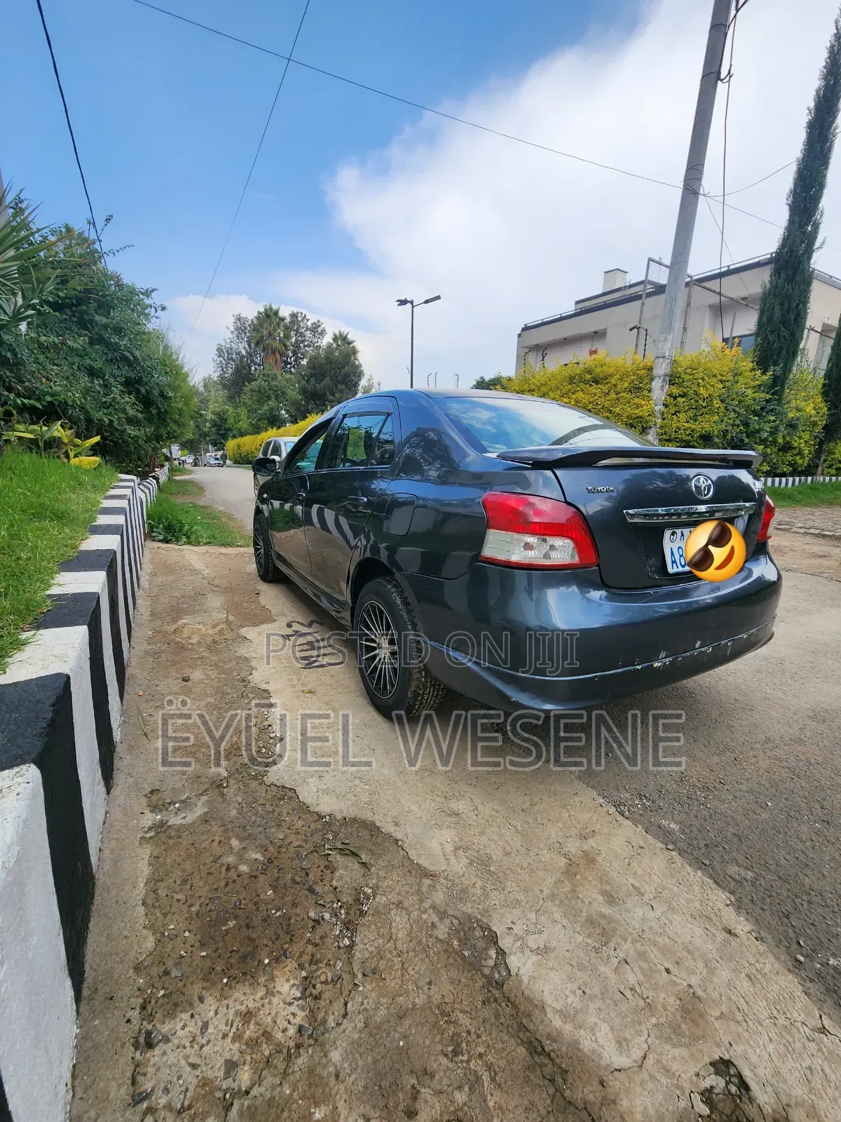 Toyota Belta 2010 Matt Black
