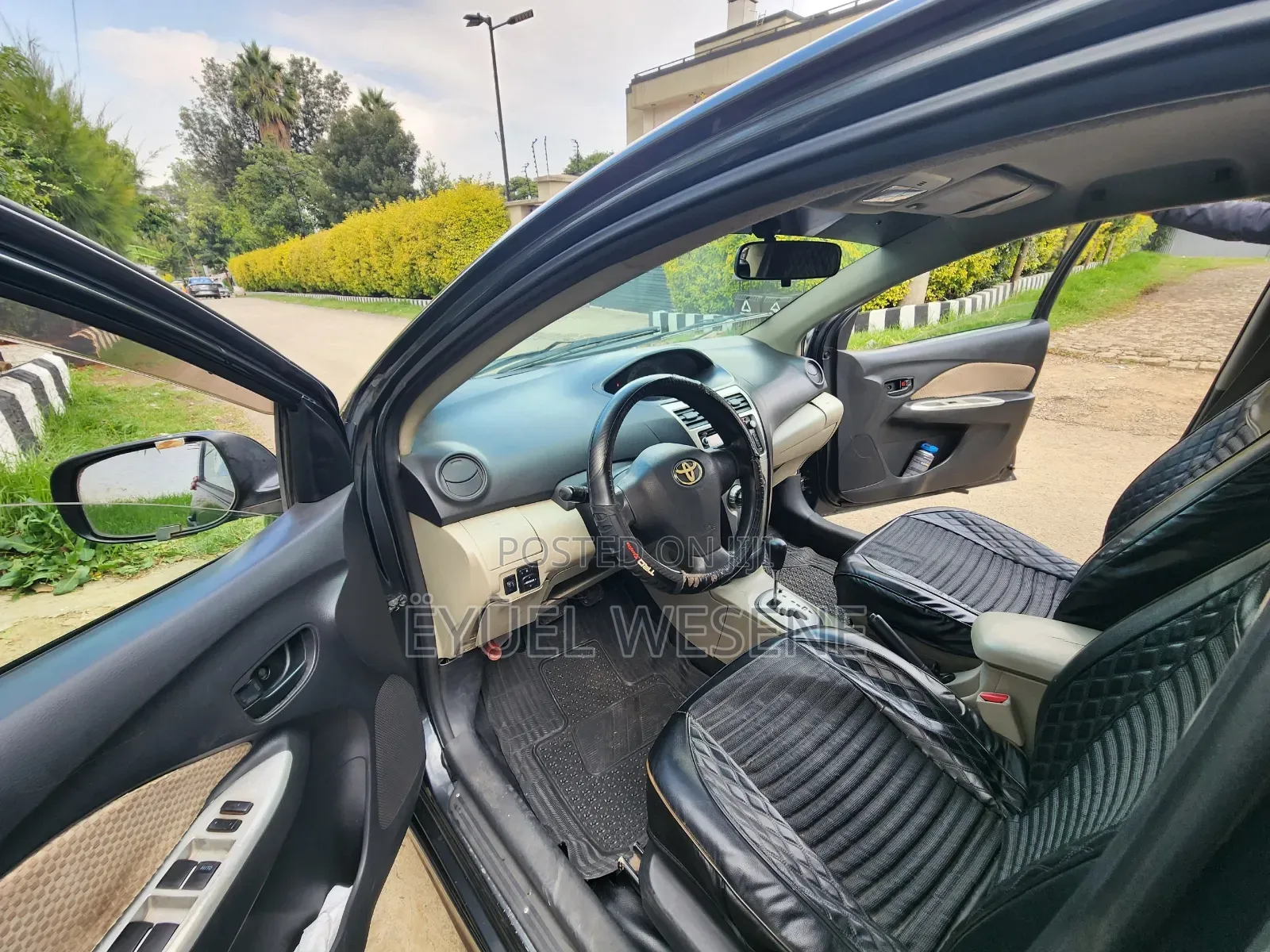 Toyota Belta 2010 Matt Black