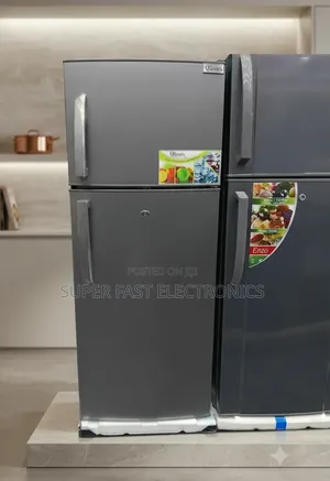 Queen's Refrigerator 360– Elegant Grey Finish With Spacious Freezer