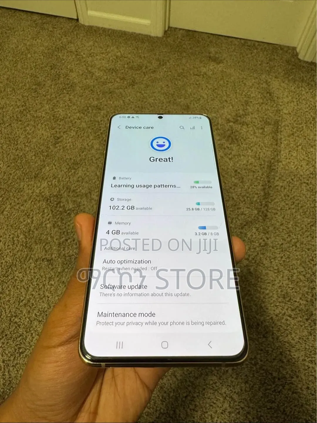 Samsung Galaxy S21 5G 128 GB Purple