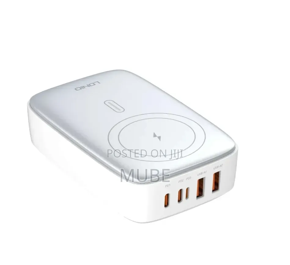 Ldnio 6-in-1 140w Gan Multiport Desktop Wireless Charger