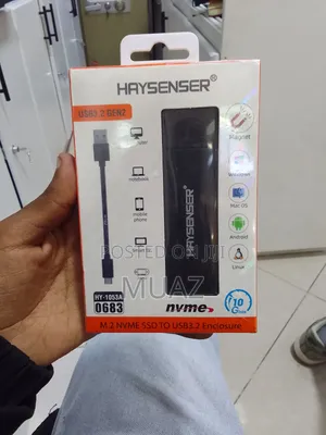 Haysenser M.2 Nvme SSD to USB 3.2 Enclosure: