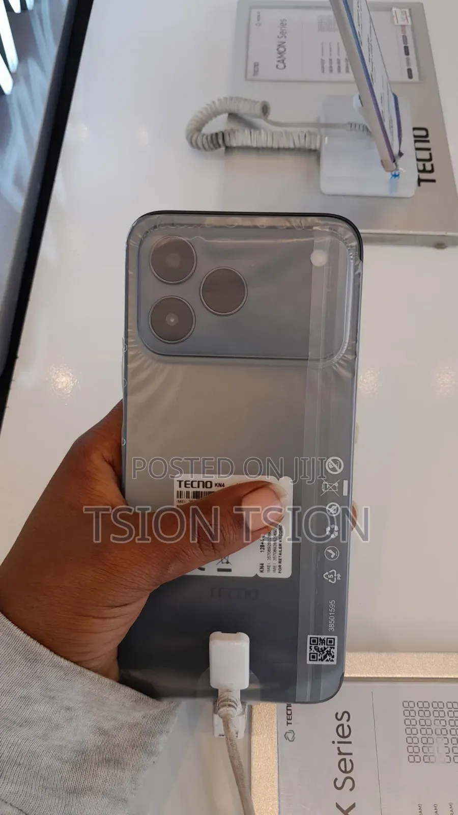 New Tecno Spark 50 128 GB Black